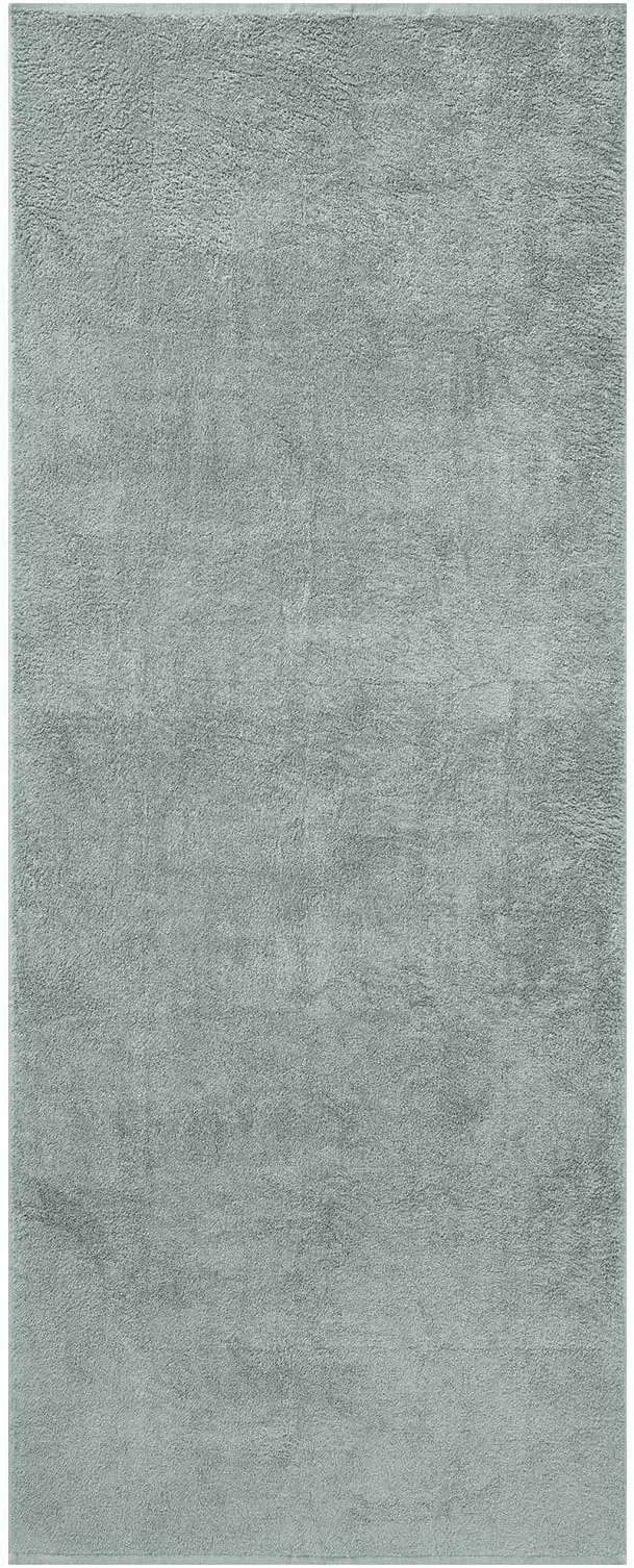 BettwarenShop Handtuch Serie Premium Saunatuch 80x200 cm | silber - grau