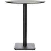 coco maison Brest Bartisch rund 80 cm Schwarz