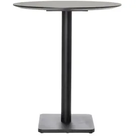 coco maison Brest Bartisch rund 80 cm Schwarz