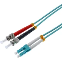 Helos 10m OM3 LC/ST Duplex 50/125μm 10,0m (CAT6, 10