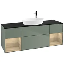 Villeroy & Boch Waschtischunterschrank 160 x 60,3 cm Grün