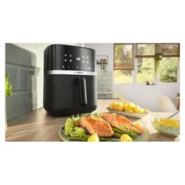 Bosch Serie 4 Heißluftfritteuse MAFS2462B Schwarz 6,1 l