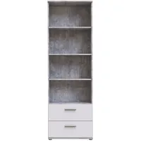 Forte Lupo Regal 34,8 x 60,2 x 187,9 cm grau