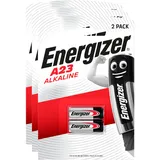 Energizer Alkaline A23 Knopfbatterien E23A 12 V Alkaline, hohe Leistung für kleine Geräte, Fernbedienungen, Modelle und Thermometer, 3 Blister mit 2 Batterien