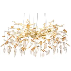 GLOBO Danna 8-flg. 61 cm rund gold