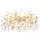 GLOBO Danna 8-flg. 61 cm rund gold