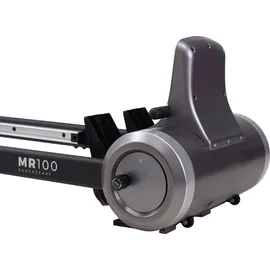 MIWEBA Rudergerät MR100, Rudermaschine kompakt, Schaumstoff-Sitz, Display, Magnetbremse (Grau)