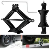 Dayplus - Neu Scherenwagenheber Wagenheber Rangierwagenheber Auto Heber mit Ratsche 2Tonne