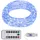 vidaXL LED-Lichterkette 300 LEDs 30 m Blau