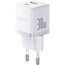 OEM Baseus Palm 30w Usb-c/usb-a-wandladegerät – Weiß