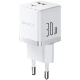 OEM Baseus Palm 30w Usb-c/usb-a-wandladegerät – Weiß