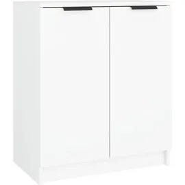 vidaXL Schuhschrank 59 x 70 x 35 cm weiß / weiß