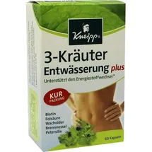 Kneipp 3-Kräuter Entwässerung plus Kapseln 60 St.