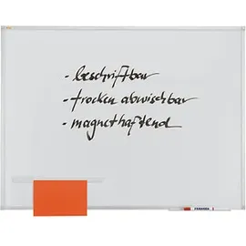Franken Whiteboard 90 x 60 cm Silber/Weiß