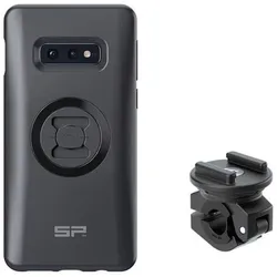 SP Connect Komplettpaket Motorrad-Bundle am Rückspiegel montiert - Samsung S10E