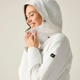 Regatta Hamara IV Outdoorjacke Wasserdicht mit Kapuze in Weiß - 36