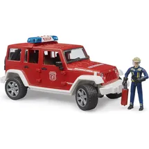 Bruder 02528 - Jeep Wrangler Unlimited Rubicon Feuerwehrfahrzeug 1:16