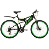 KS-Cycling Bliss 26 Zoll RH 47 cm schwarz/grün
