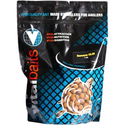 Vitalbaits Boilie-Banane GLM14-18mm 1kg 5kg - 24mm - 5Kg