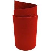 zaun|zu® Sichtschutzstreifen 2,55 m Rot Wabenstruktur 2 St.