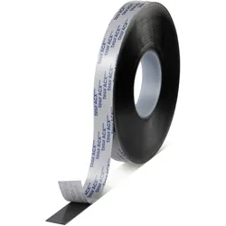 tesa ACXplus 7063 High Adhesion, 9mmx25m, 0,8mm, schwarz, weißer Papierliner