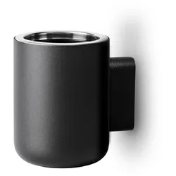 Audo - Bath Zahnbürstenhalter wandmontiert, schwarz