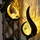 GLOBO Solarleuchte Glas Metall H 90 cm 2er Set bronze