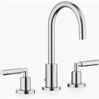 Dornbracht Tara Waschtisch-Dreilochbatterie Chrom gebürstet