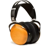HiFiman Sundara Over-Ear-Kopfhörer mit geschlossener Rückseite, magnetisch, kabelgebunden, mit Stealth-Magnet-Design, abnehmbares Kabel, Holz-Ohrmuscheln für Zuhause, Studio, Aufnahme