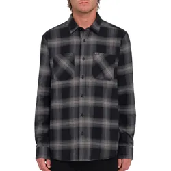 Volcom Flannel Hemd Netastone schwarz - M