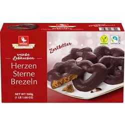 WEISS Lebkuchen Zartbitter 500,0 g