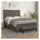 vidaXL Boxspringbett 140 x 200 cm Grau
