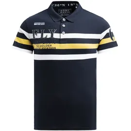 Camp David Poloshirt blau M