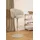Actona GROUP Barhocker Eleanor gepolstert - drehbar & höhenverstellbar, moderne (1 St), Bequemer Barstuhl mit Fußstütze und Drehfunktion im Scandi Stil beige