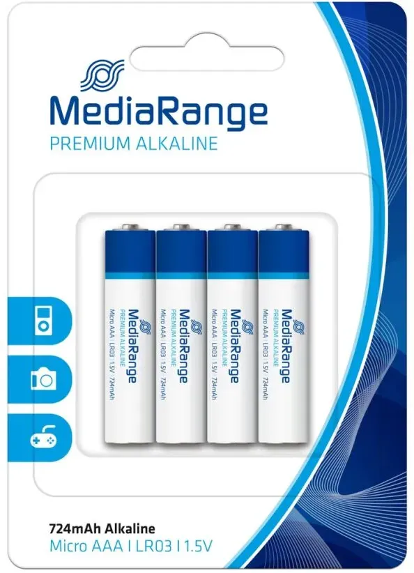 MediaRange MRBAT101 Haushaltsbatterie Einwegbatterie AAA Alkali