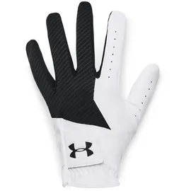 Under Armour Mens Full Finger Gloves Ua Medal Golf Glove, Black, 1349705-001, LMD
