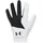 Under Armour Mens Full Finger Gloves Ua Medal Golf Glove, Black, 1349705-001, LMD