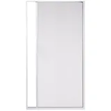 empasa Insektenschutz-Schiebetür "SMART", Rollo Tür für Balkon und Terrassen weiß 125 cm x 220 cm