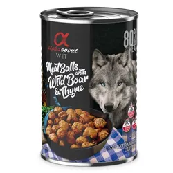 ALPHA SPIRIT MeatBalls mit Wildschwein und Thymian 400 g (Rabatt für Stammkunden 3%)