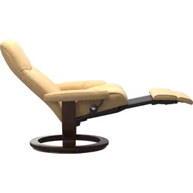 Stressless "Consul", elektrisch verstellbar, optional 2-motorisch, Größe M & L gelb 76 cm x (100% cm x 74 cm