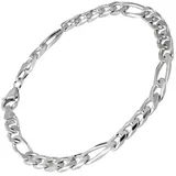 trendor Figaro Armband Silber 41444 Größe 21 cm