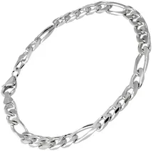 trendor Figaro Armband Silber 41444 Größe 21 cm