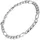 trendor Figaro Armband Silber 41444 Größe 21 cm