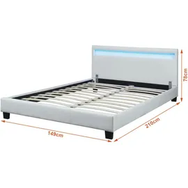 Corium Paris 140x200cm Weiß