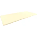 AM Qualitätsmatratzen Visco Topper 200 x 200 cm beige