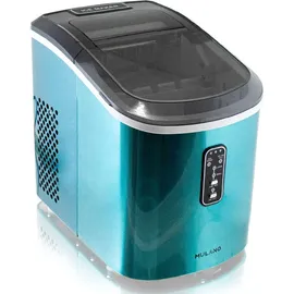 mspoint Mulano Eiswürfelmaschine Edelstahl Blau