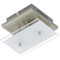 Briloner LED Deckenleuchte 15 cm matt-nickel