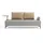 INKOSPOR Multifunktions-Sofa Lavacca Light Grey/Caramell