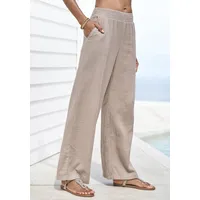 beachtime by lascana Schlupfhose Beige 34
