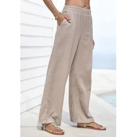beachtime by lascana Schlupfhose Beige 34